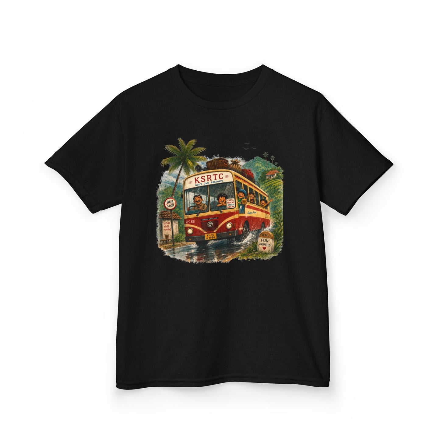 KSRTC Ride Kids Unisex T Shirt