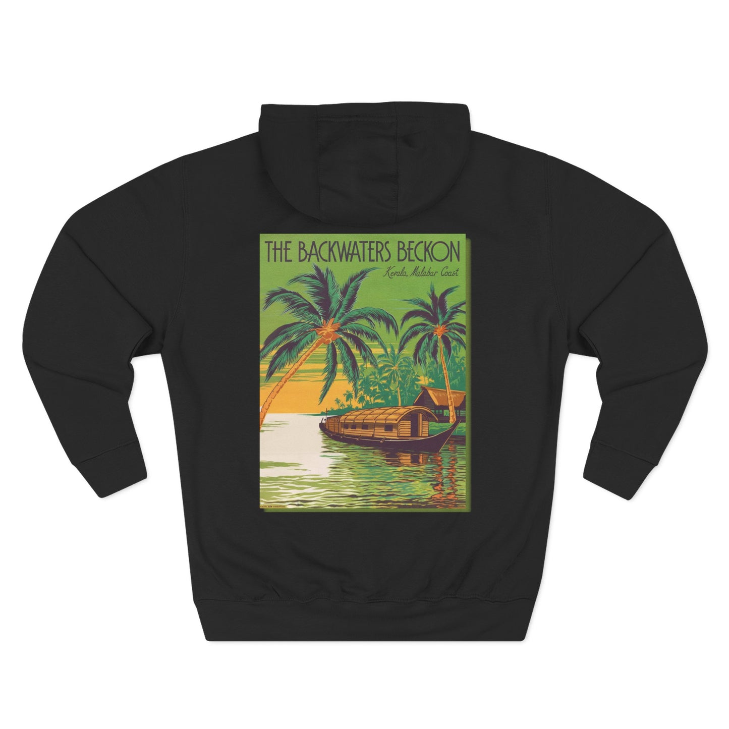 The Backwaters Beckon  - Backprint Hoodie