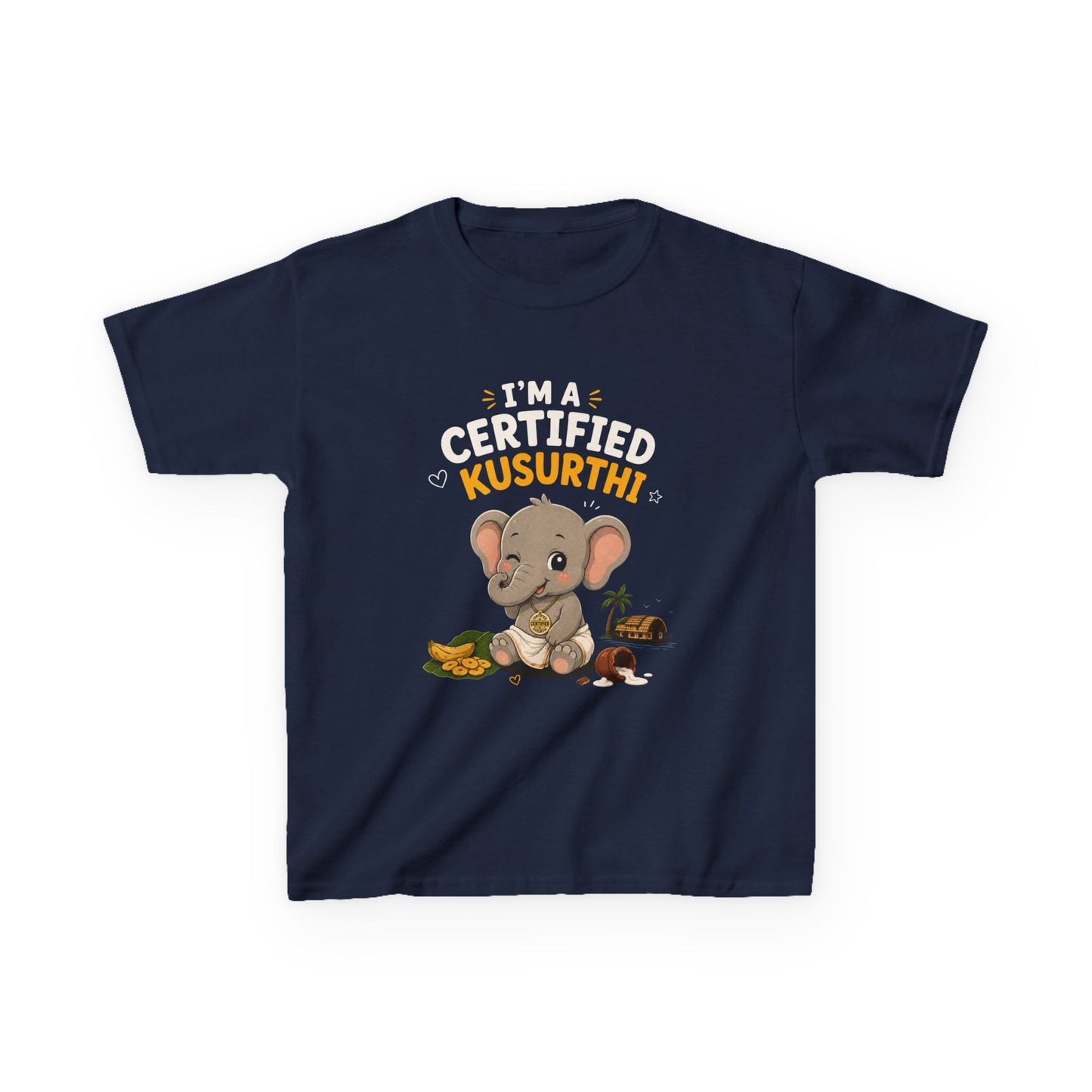 Certified Kusruthi Kids Unisex T Shirt