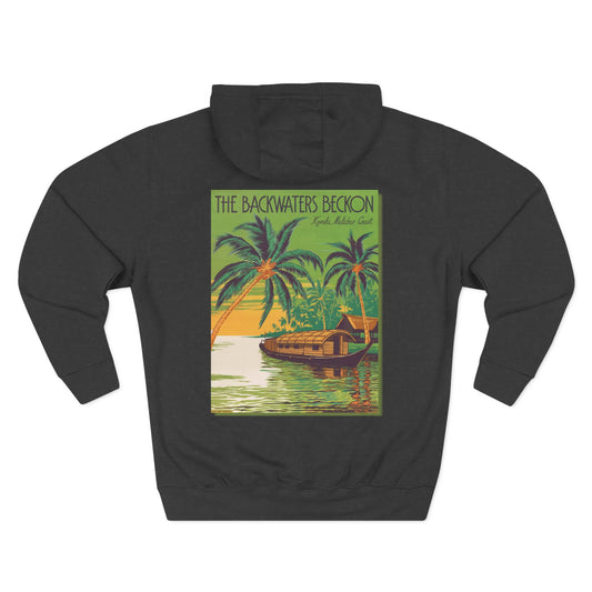 The Backwaters Beckon  - Backprint Hoodie