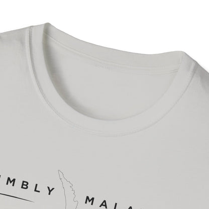 Simbly Malayali with Map -  T Shirt