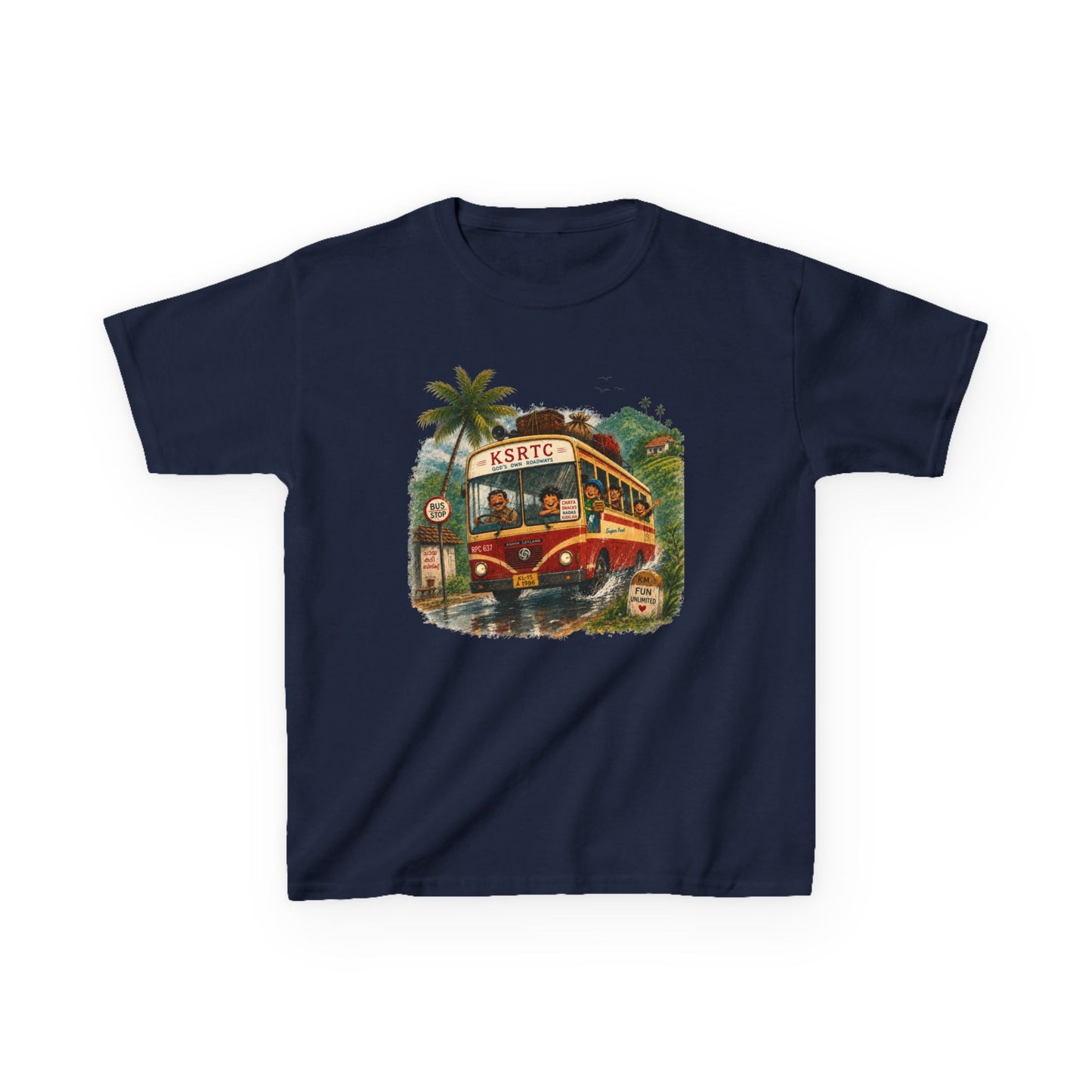 KSRTC Ride Kids Unisex T Shirt