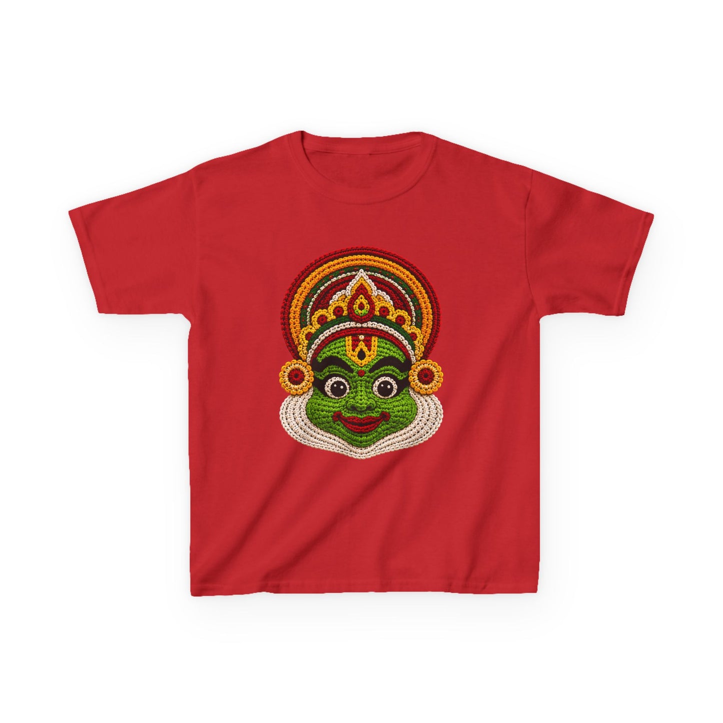 Cute Kathakali Kids Unisex T Shirt