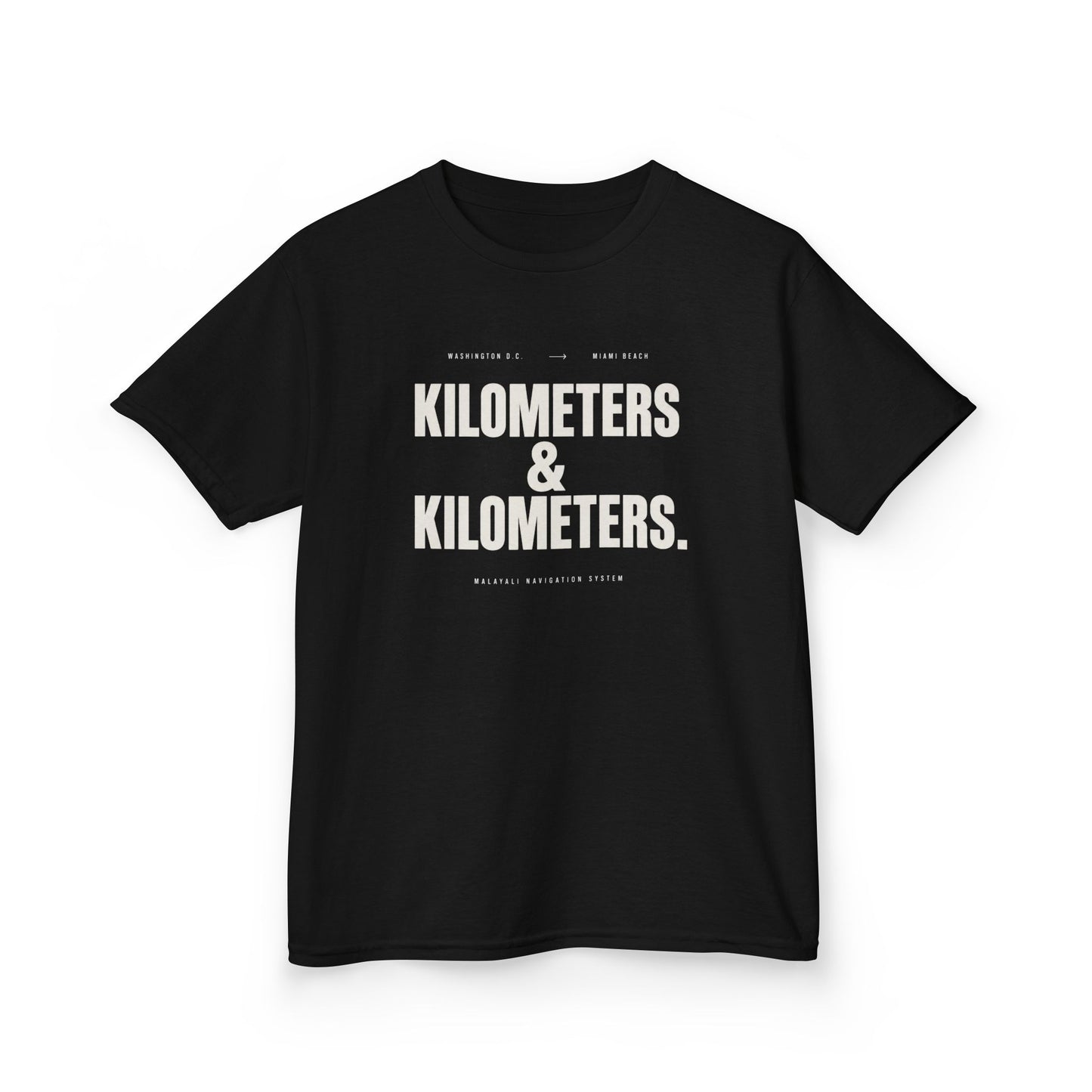 Kilometers & Kilmoeters Kids Unisex T Shirt