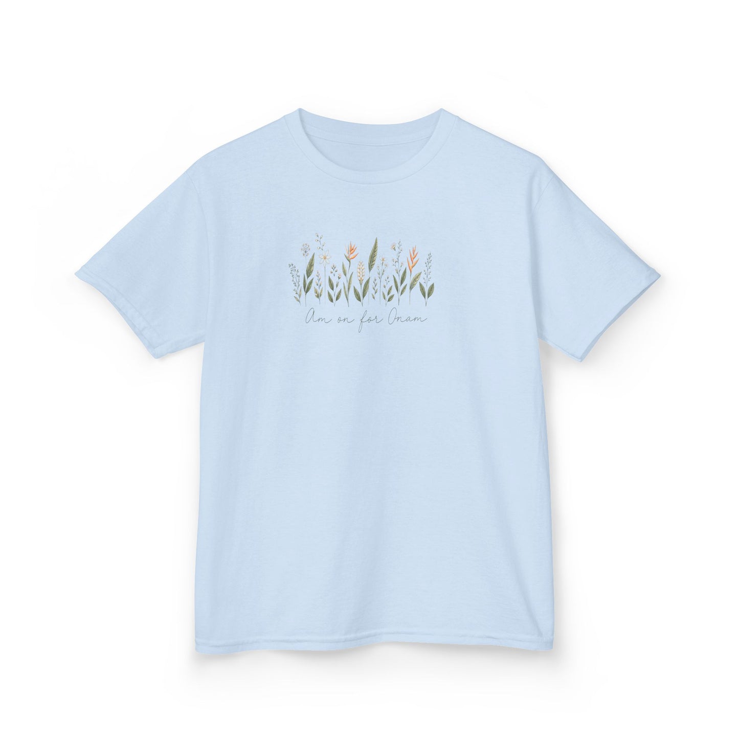 Am On For Onam Kids Unisex T Shirt