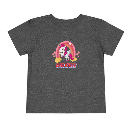 Unicorn Cute Kutty -Toddler T Shirt ( 2Y- 6Y)