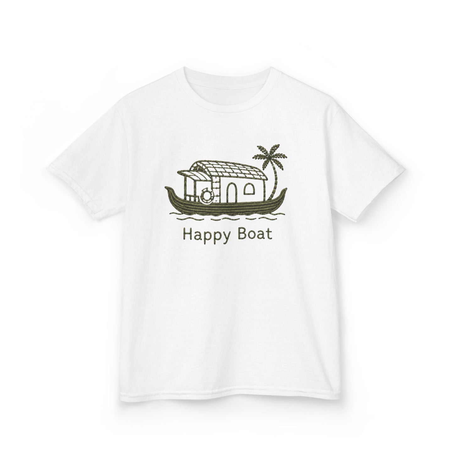 Happy Boat  Kids Unisex T Shirt