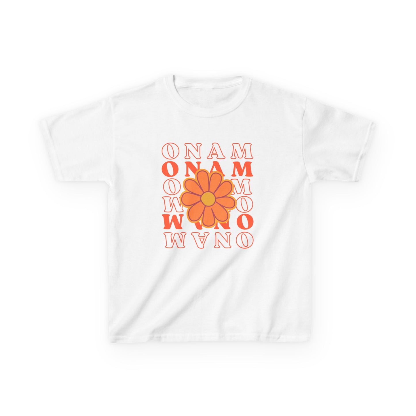 Onam Floral Kids Unisex T Shirt