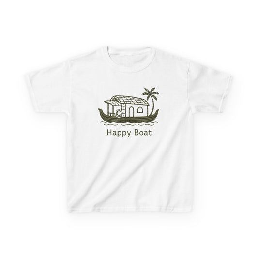 Happy Boat  Kids Unisex T Shirt