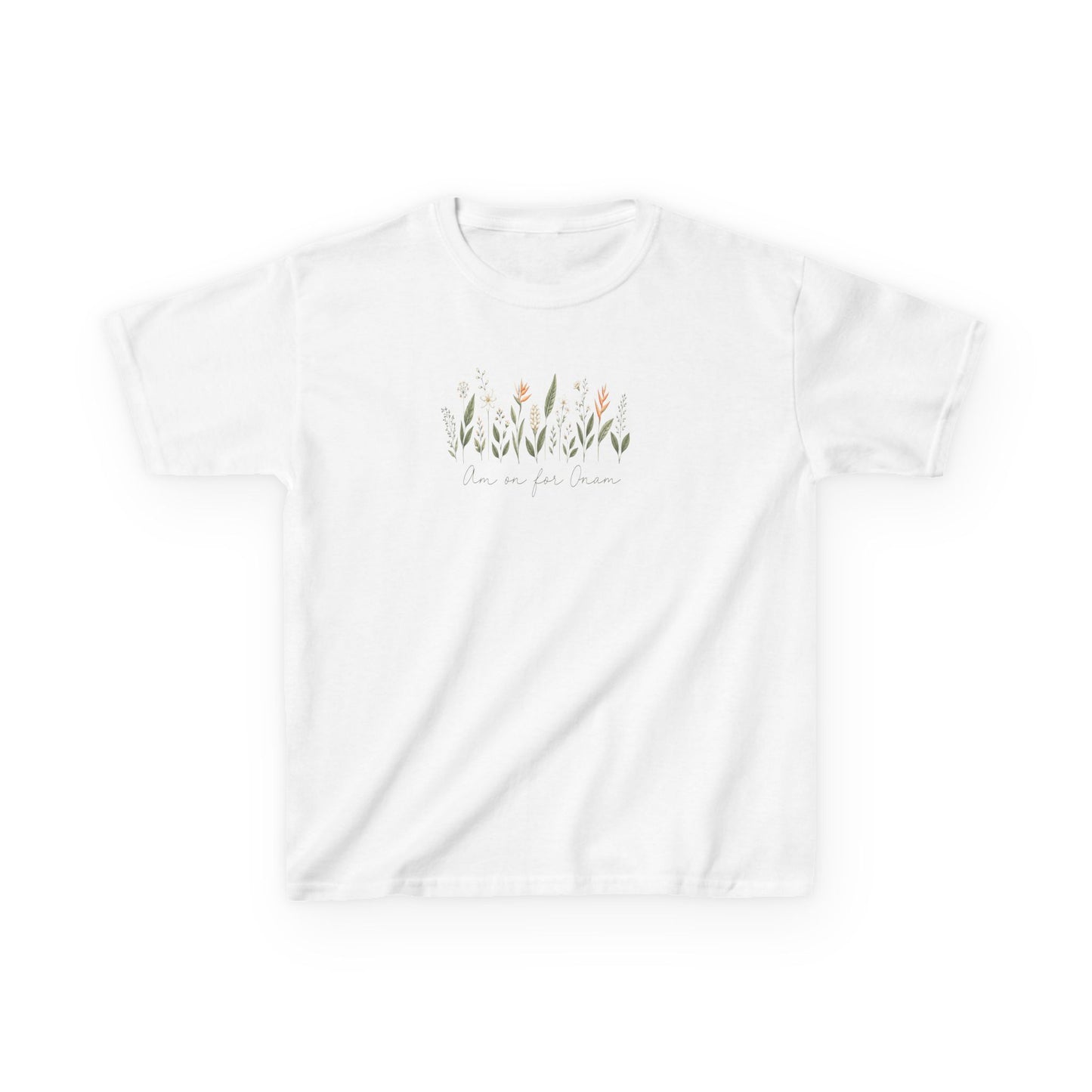 Am On For Onam Kids Unisex T Shirt