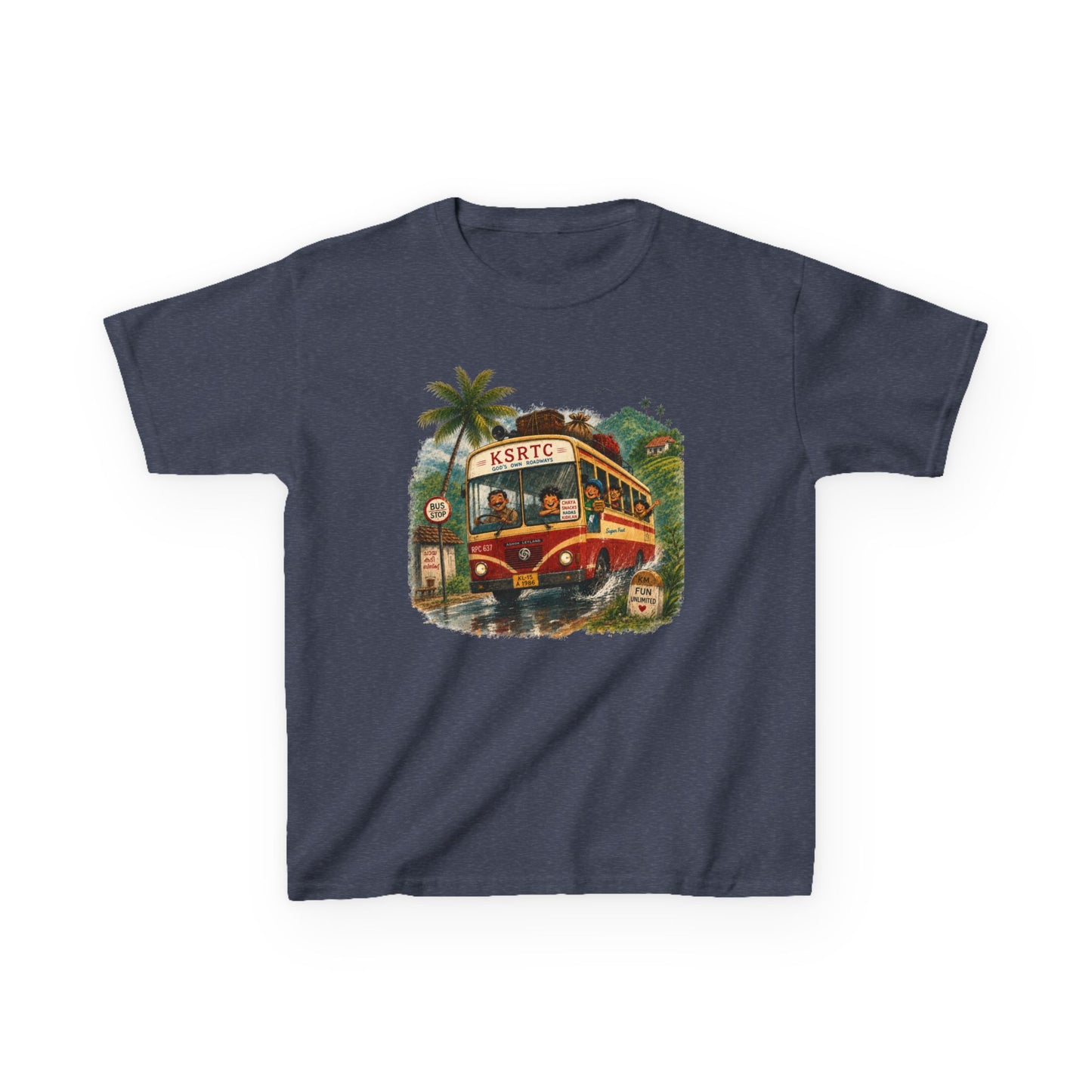 KSRTC Ride Kids Unisex T Shirt