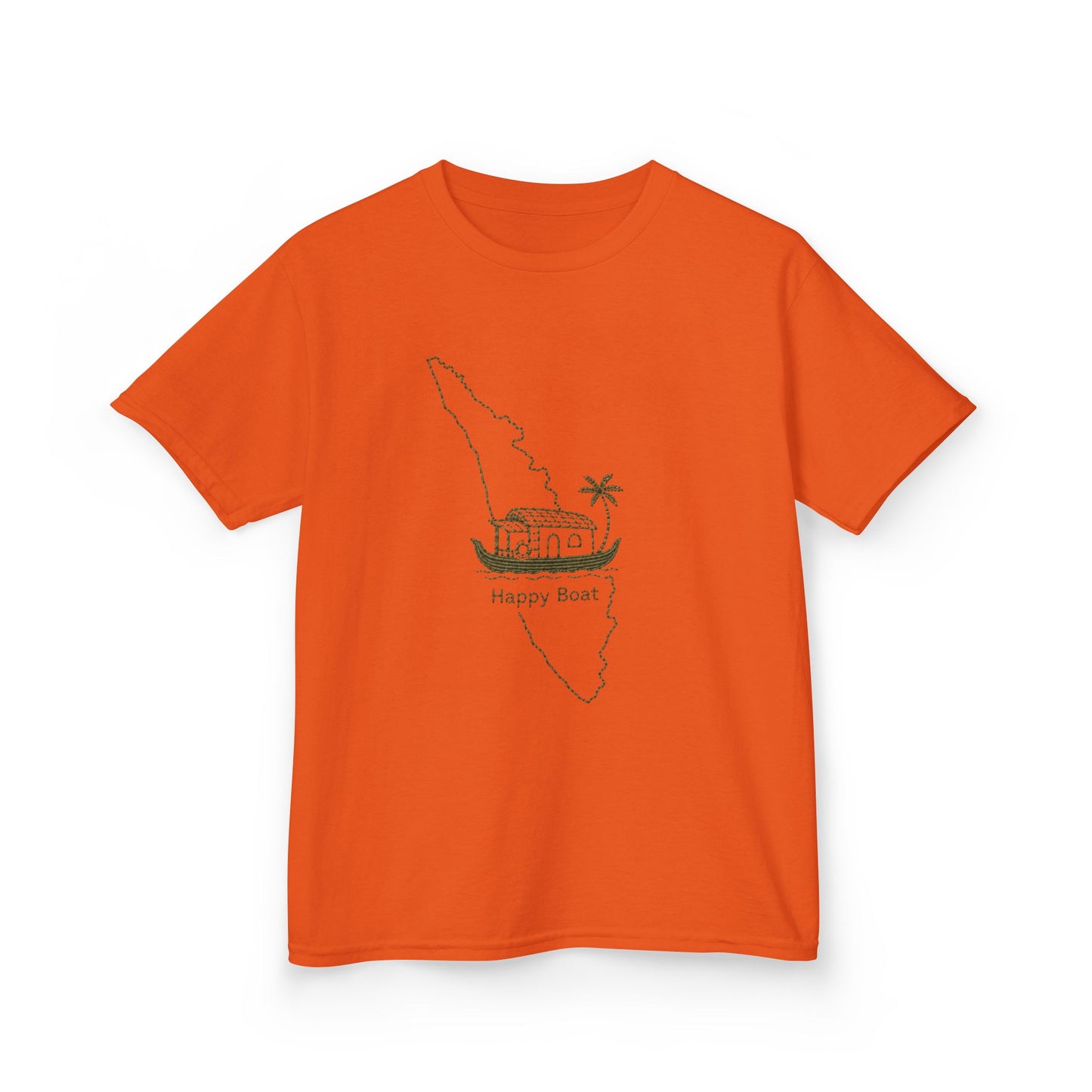 Happy Boat Kids Unisex T Shirt