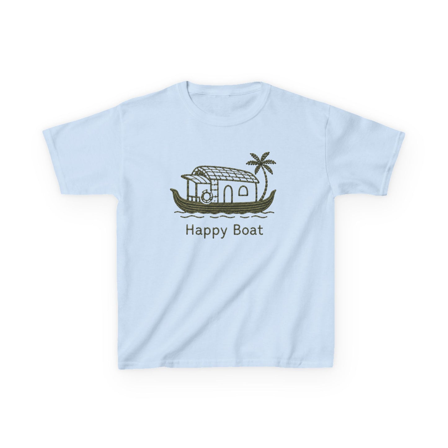 Happy Boat  Kids Unisex T Shirt