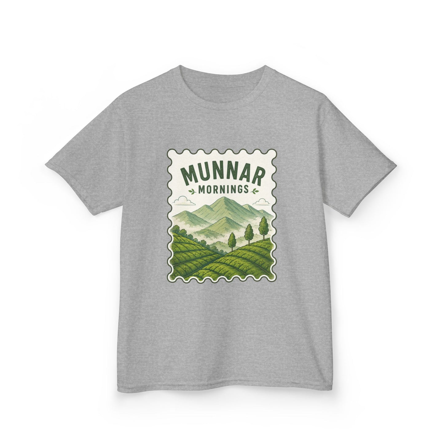 Munnar Mornings Kids Unisex T Shirt