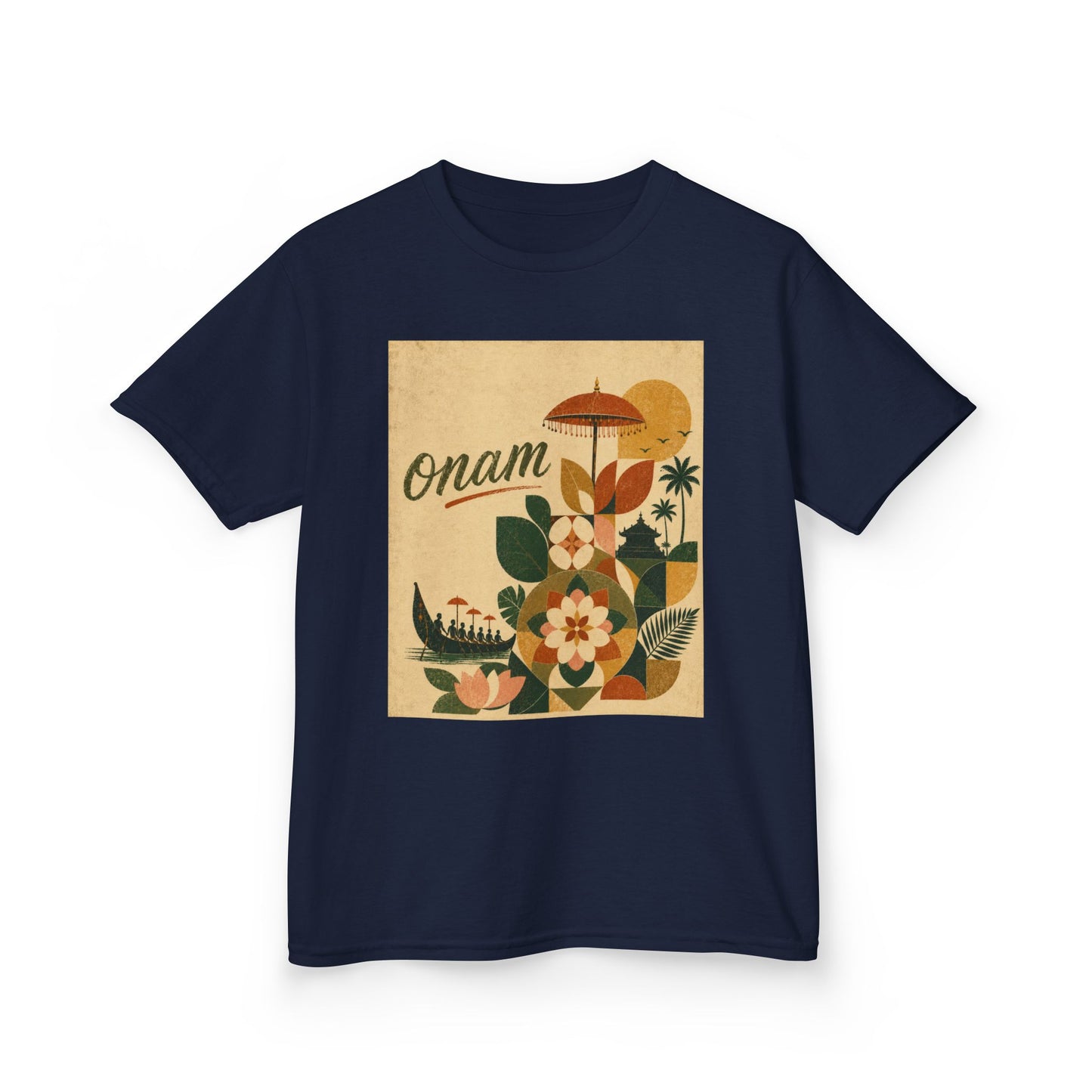 Onam Flowers Kids Unisex T Shirt