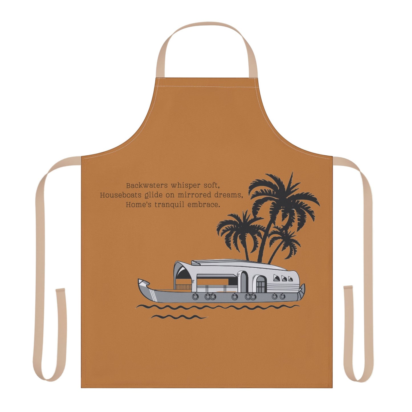 Backwaters Haiku  - Kitchen Apron