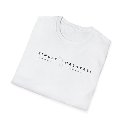 Simbly Malayali with Map -  T Shirt
