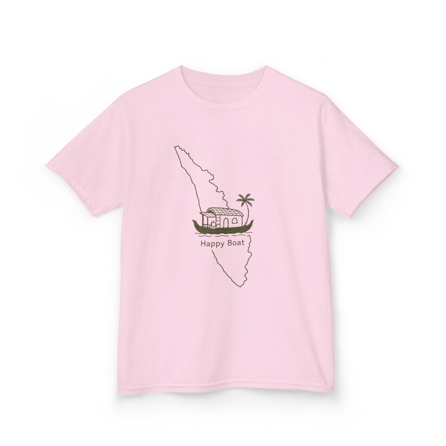 Happy Boat Kids Unisex T Shirt