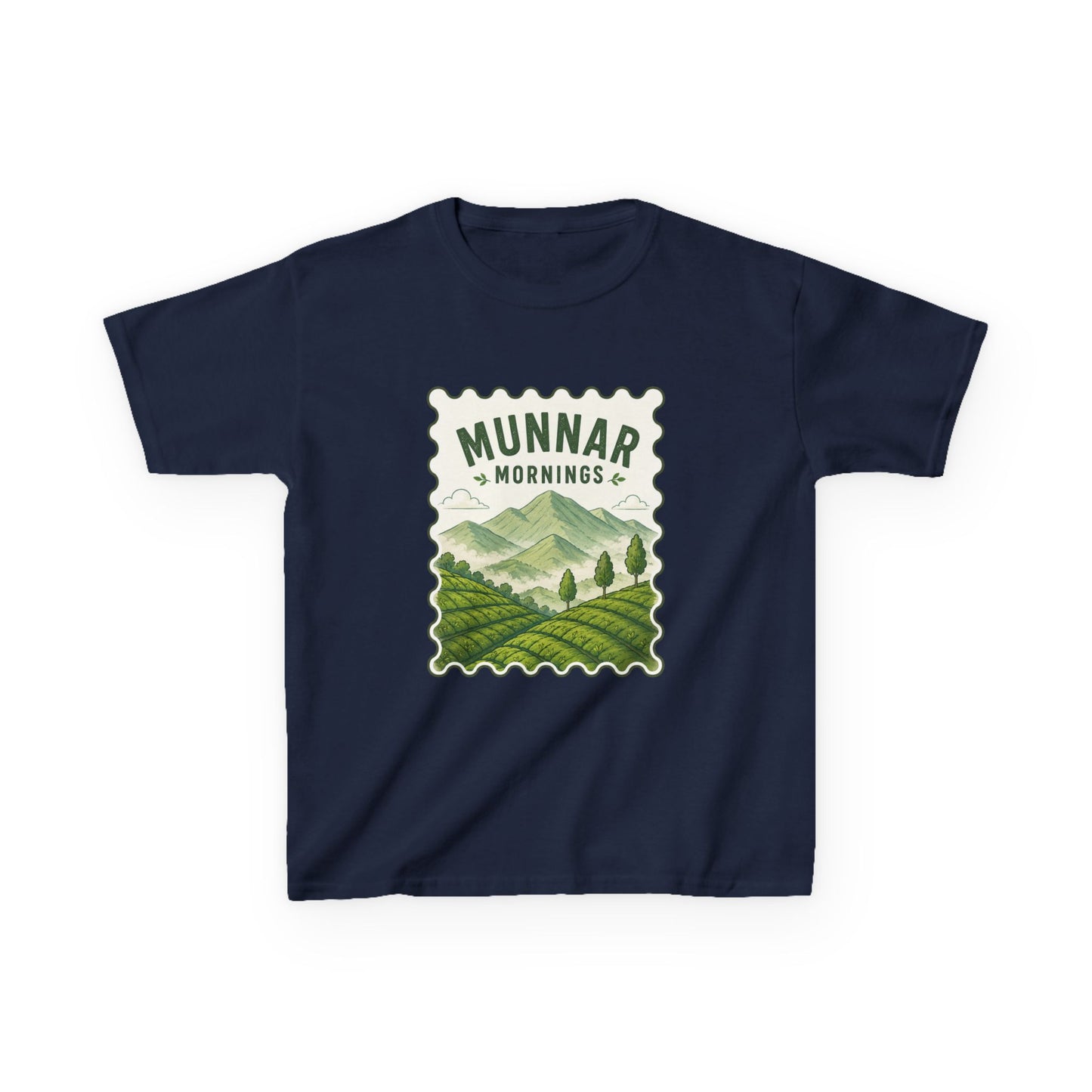 Munnar Mornings Kids Unisex T Shirt