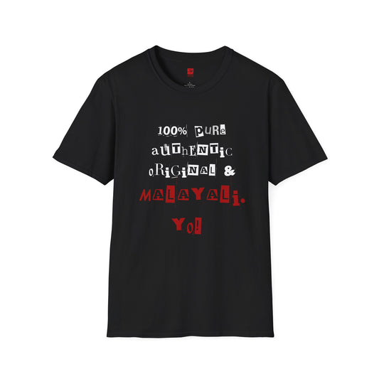 100% Malayali Yo! - T Shirt