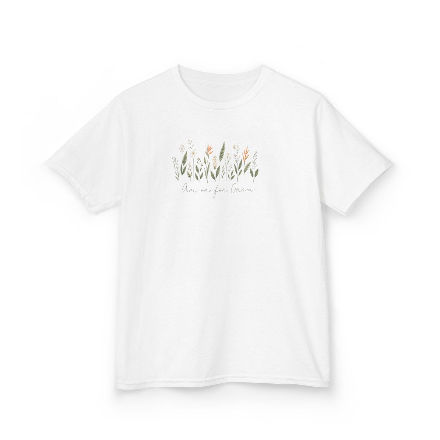 Am On For Onam Kids Unisex T Shirt