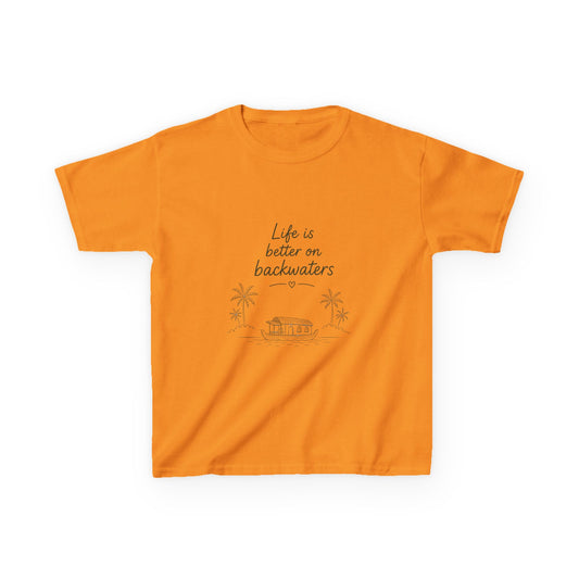 Better on Backwaters Kids Unisex T Shirt