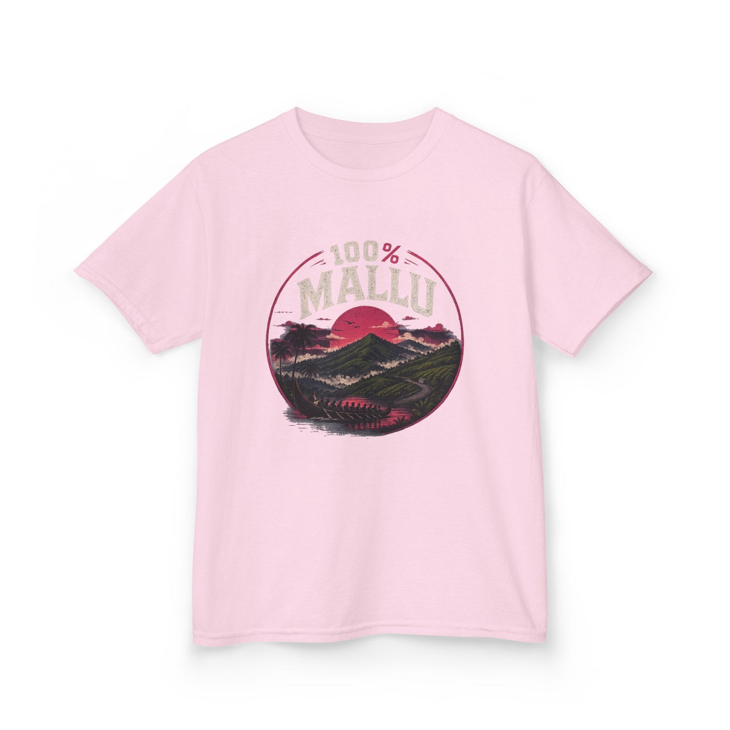 100% Mallu Kids Unisex T Shirt