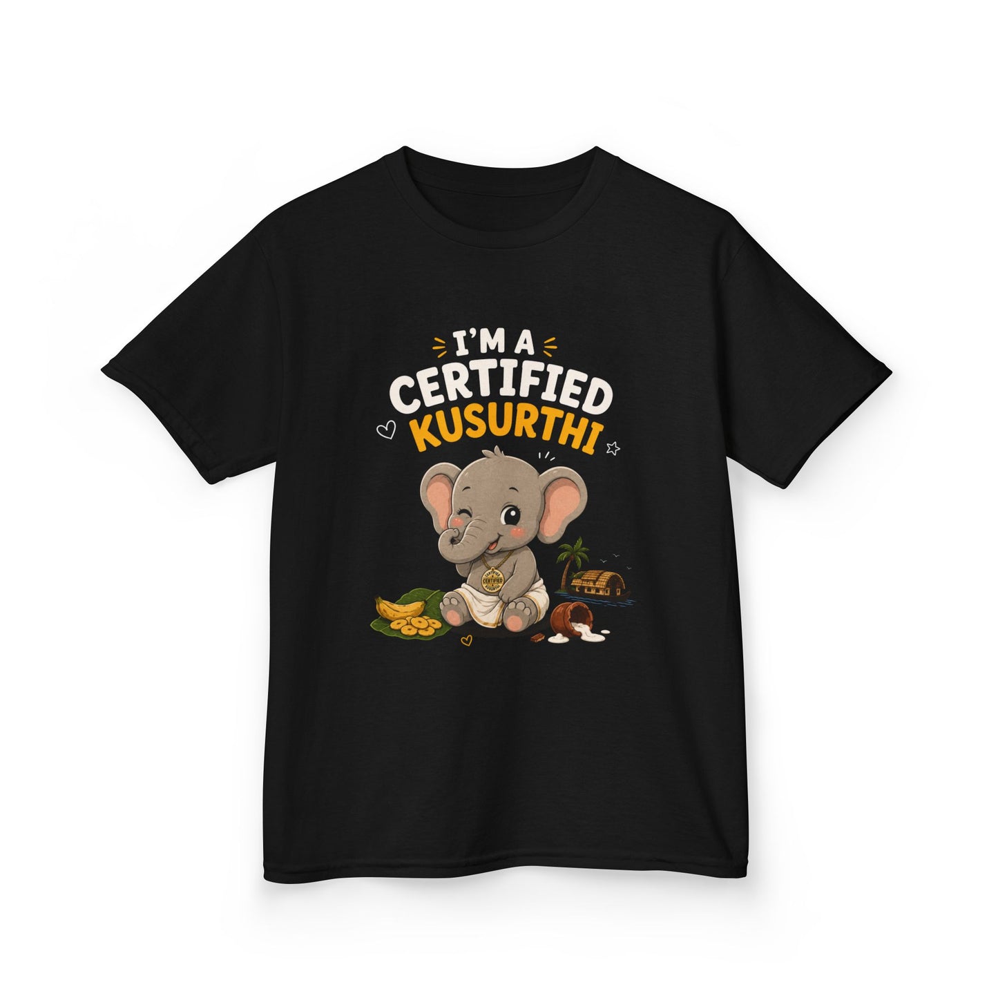 Certified Kusruthi Kids Unisex T Shirt