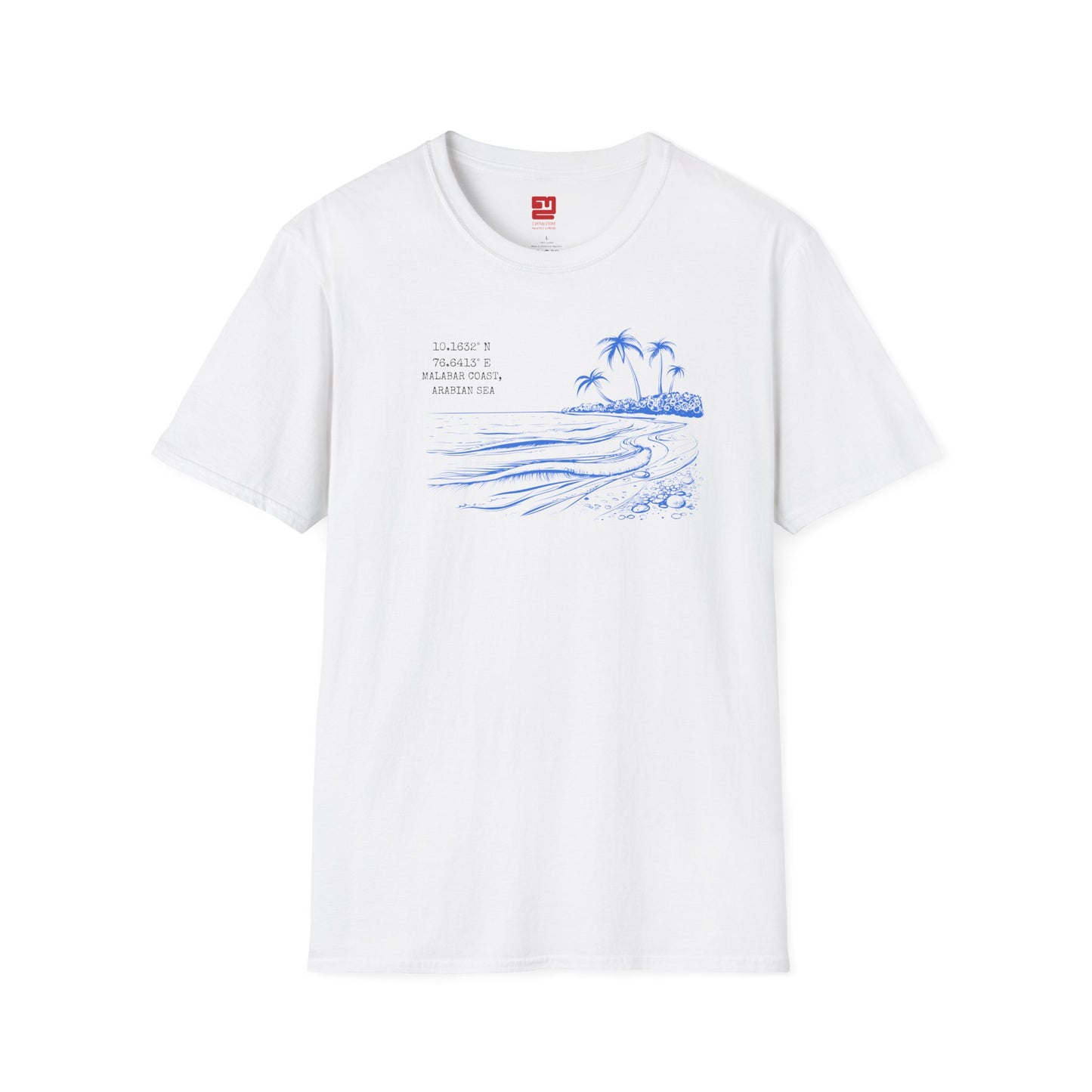 Kerala Latitude & Longitude - T Shirt