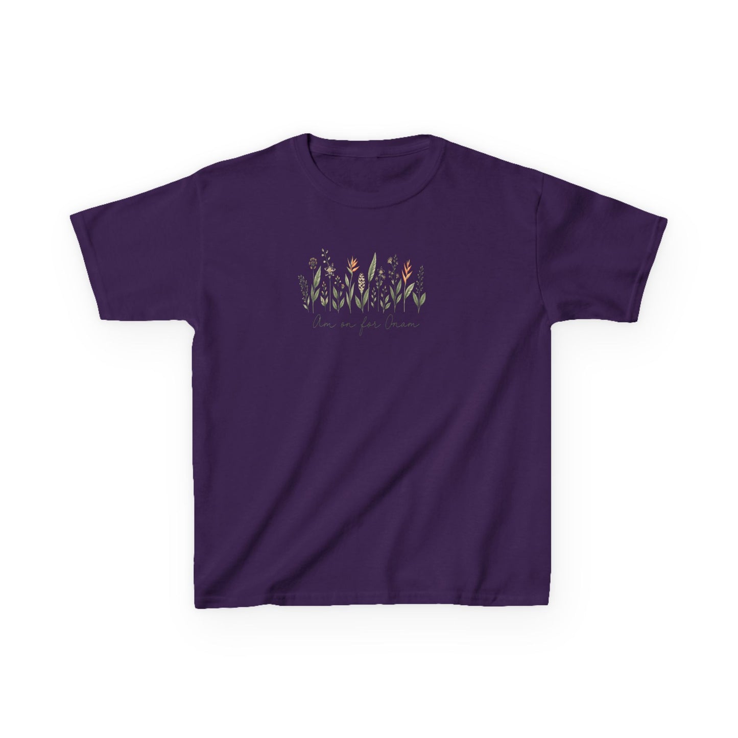 Am On For Onam Kids Unisex T Shirt