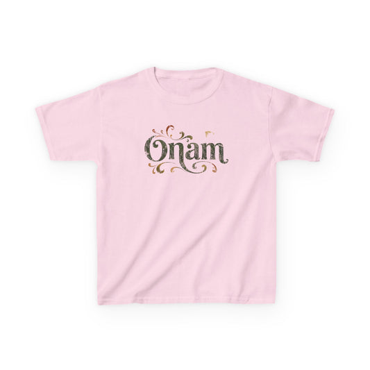 Onam Floral Kids Unisex T Shirt
