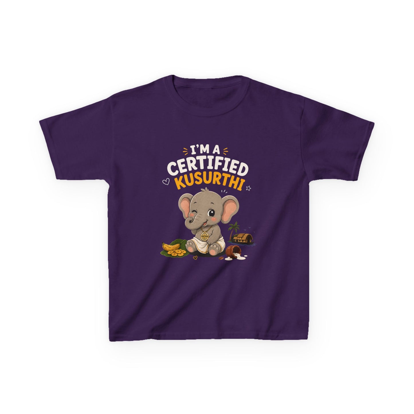 Certified Kusruthi Kids Unisex T Shirt