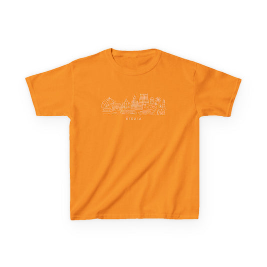 Kerala Line Art Kids Unisex T Shirt