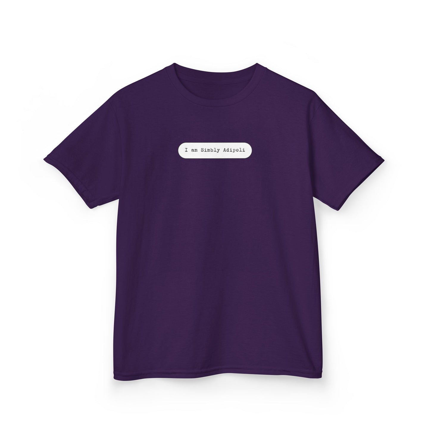 I Am Simbly Adipoli Kids Unisex T Shirt