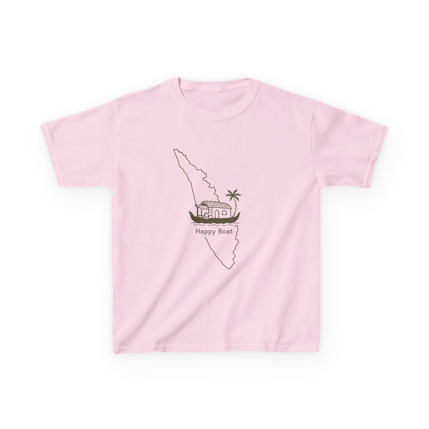 Happy Boat Kids Unisex T Shirt