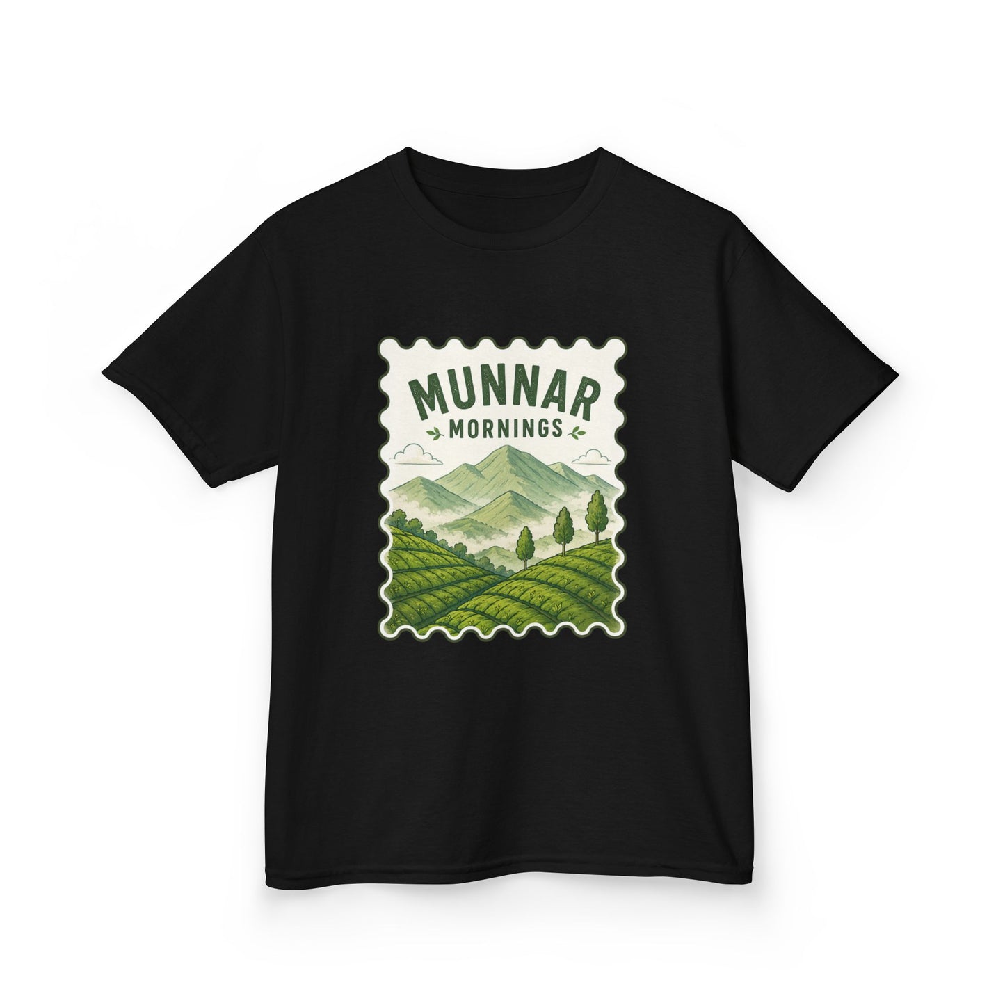 Munnar Mornings Kids Unisex T Shirt