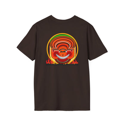 Theyyam on Fire Backprint- T Shirt