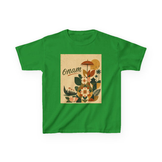 Onam Flowers Kids Unisex T Shirt