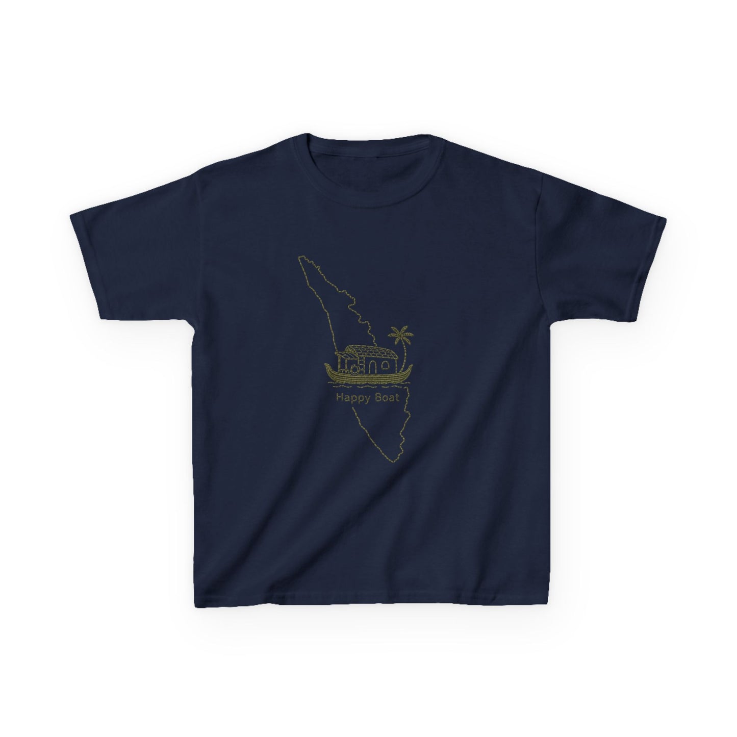 Happy Boat Kids Unisex T Shirt