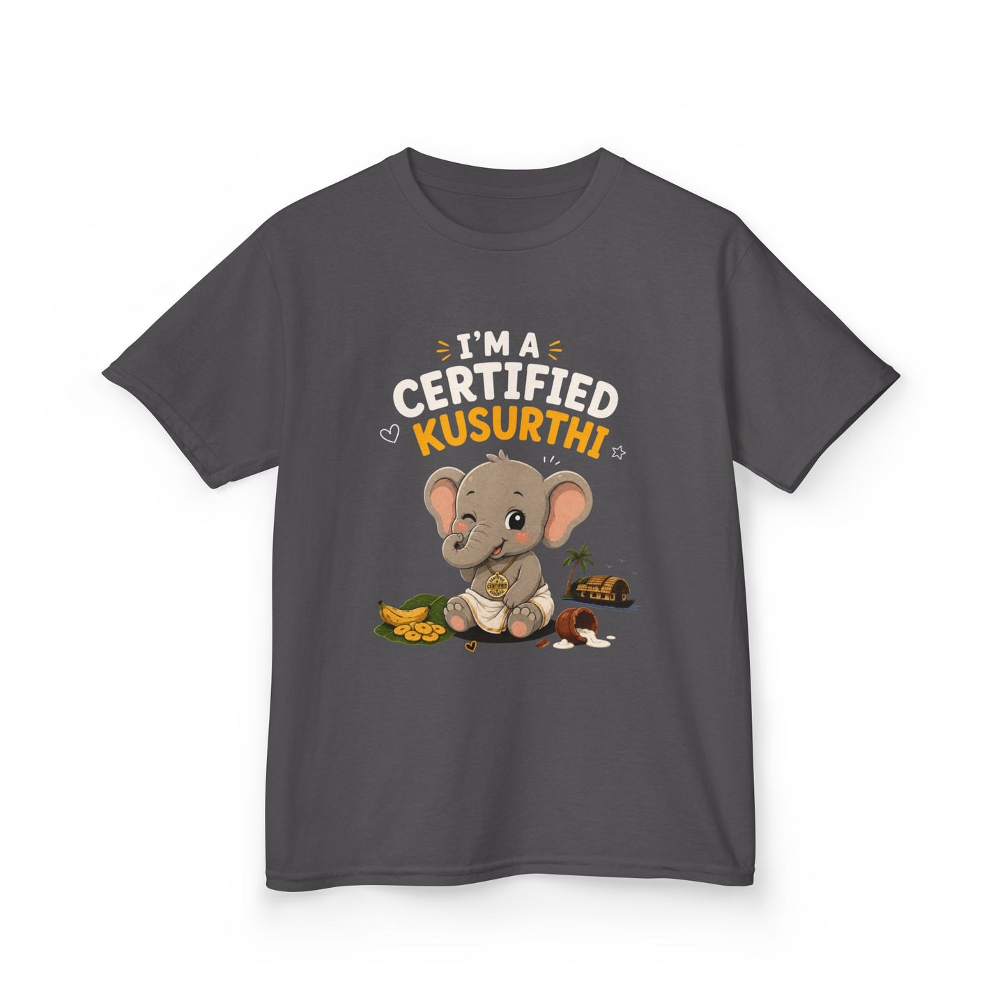 Certified Kusruthi Kids Unisex T Shirt