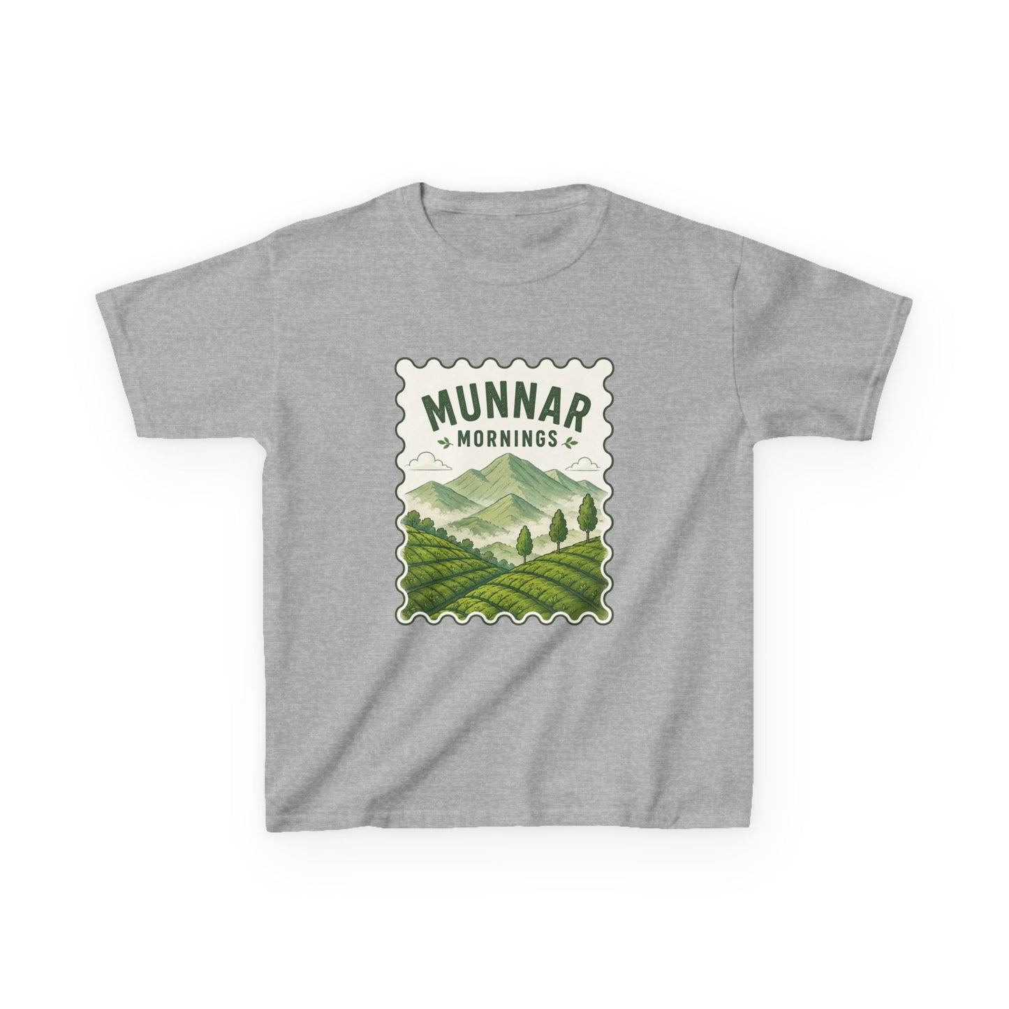 Munnar Mornings Kids Unisex T Shirt