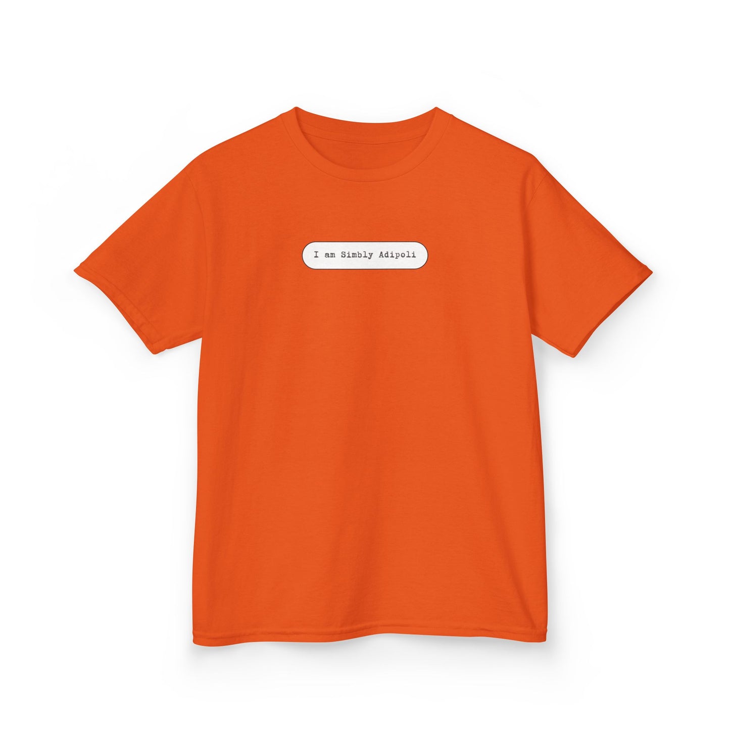 I Am Simbly Adipoli Kids Unisex T Shirt