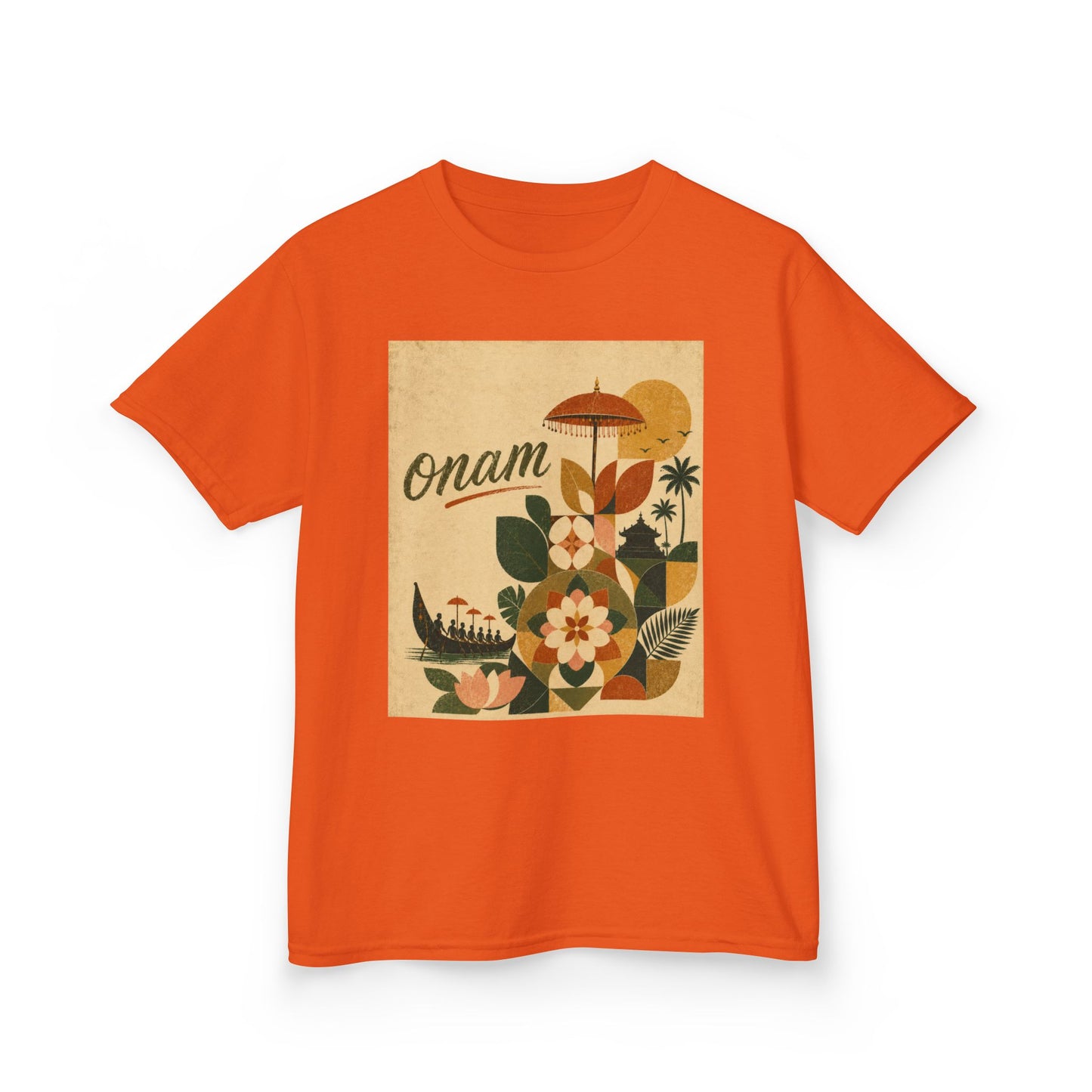 Onam Flowers Kids Unisex T Shirt
