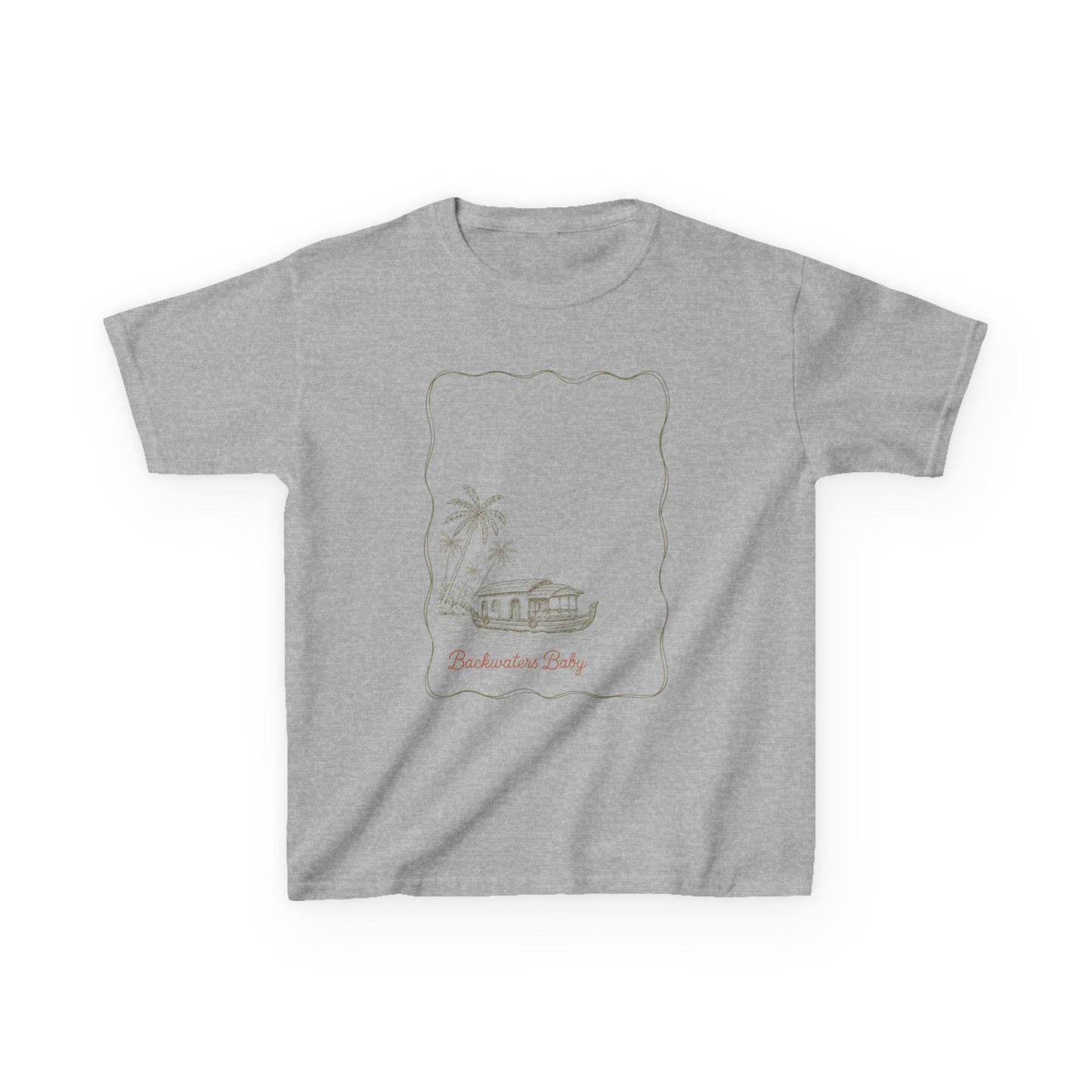 Backwaters Baby Kids Unisex T Shirt