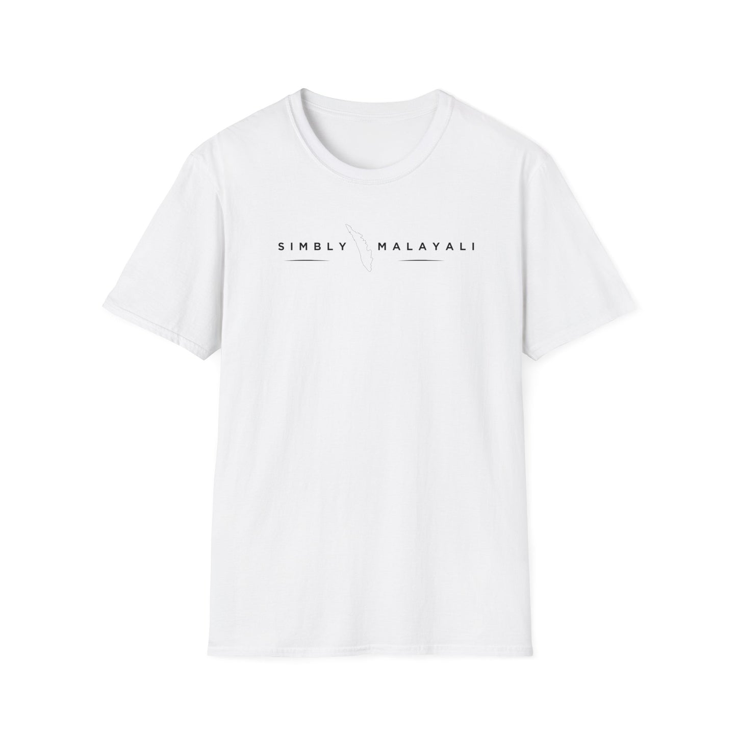 Simbly Malayali with Map -  T Shirt