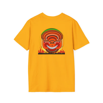 Theyyam on Fire Backprint- T Shirt