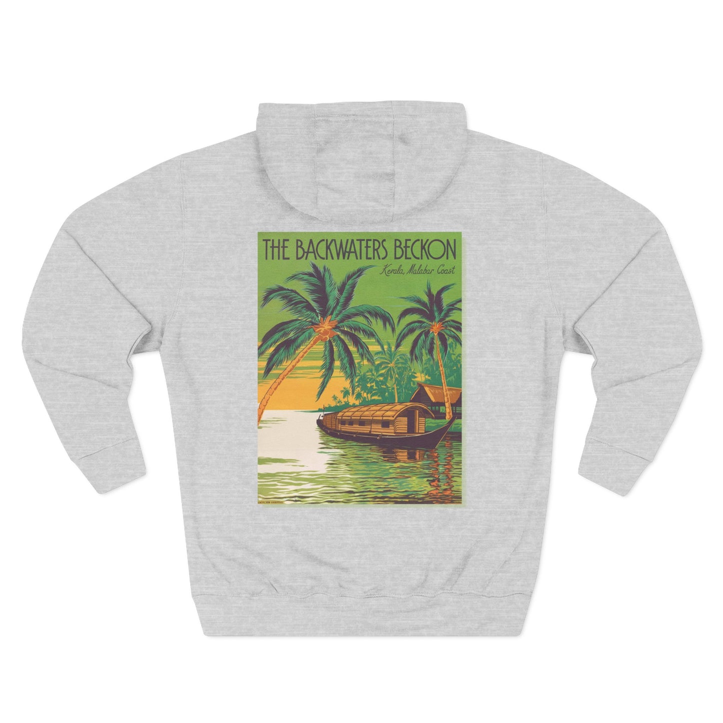 The Backwaters Beckon  - Backprint Hoodie