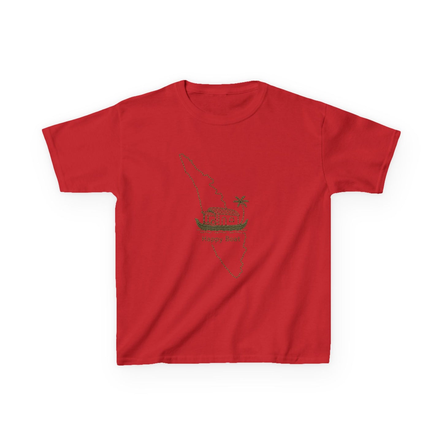 Happy Boat Kids Unisex T Shirt