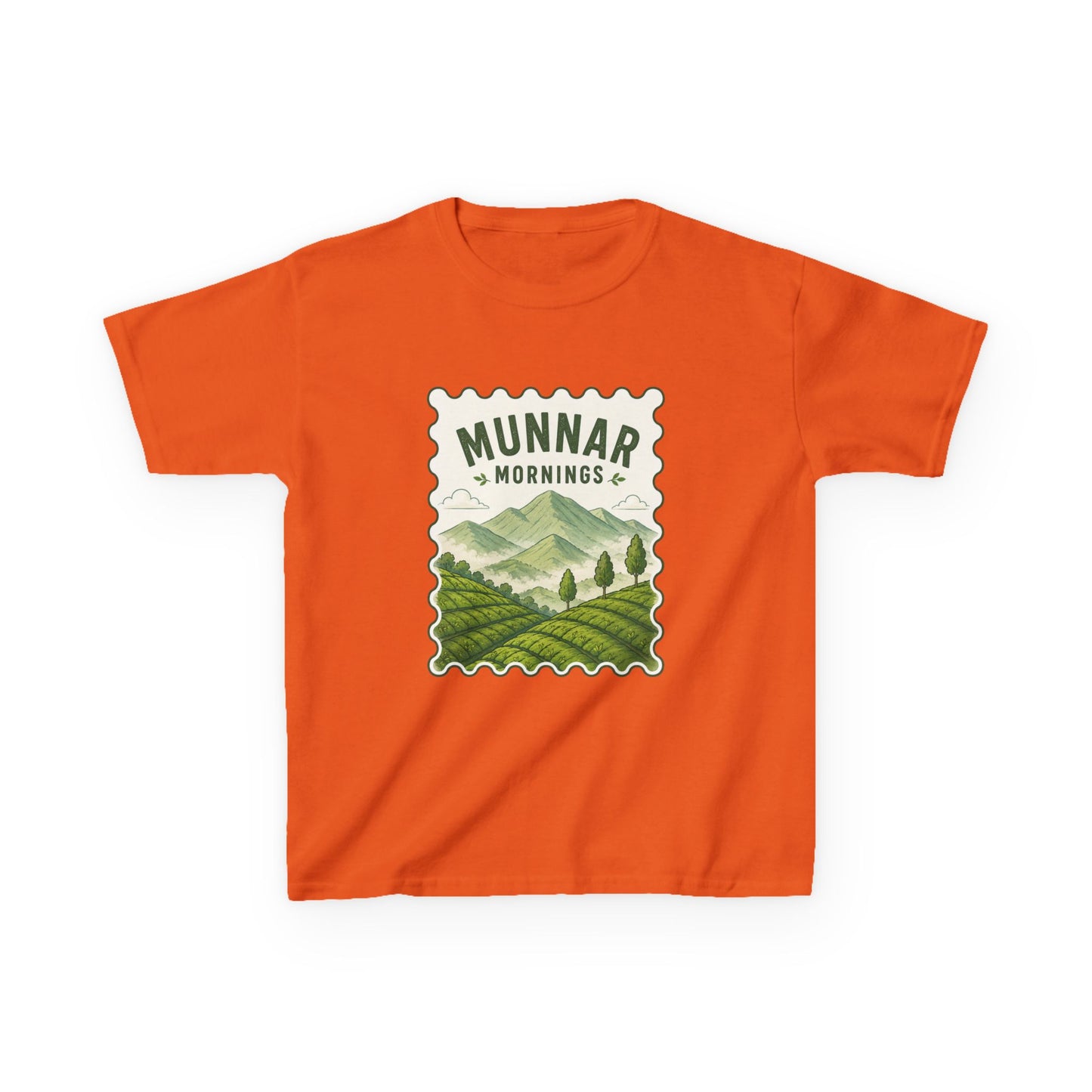 Munnar Mornings Kids Unisex T Shirt