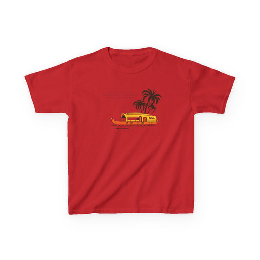 Houseboat Sailing Kids Unisex T Shirt